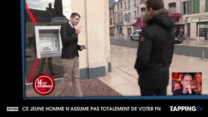 Le Petit Journal - Régionales 2015 : Rencontre avec un jeune militant FN qui n'assume pas vraiment son vote