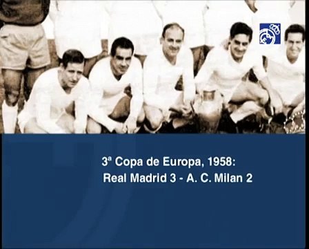 Real Madrid 3-2 AC Milan | European Cup 1957/58 Final