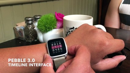 Pebble Time- ¿Cómo funciona?