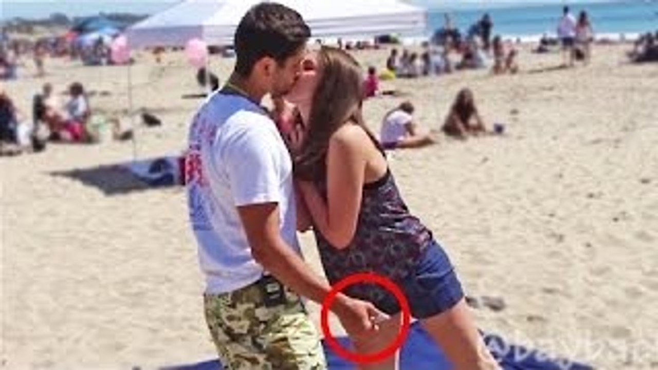 Top 3 Kissing Pranks December 2015 (GONE WILD) Kiss Game Compilation