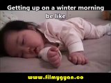 Getting Up On A Winter Morning Be Like