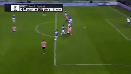 Paul Pogba Goal 0-1 Sampdoria vs Juventus