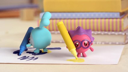 STМалышарики - Фломастеры (3 серия). Новый развивающий мультфильм для малышей