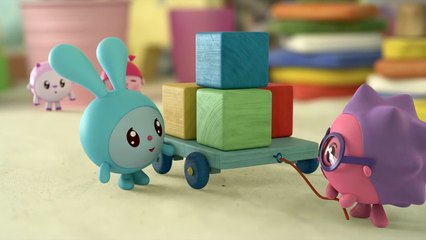 STМалышарики - Башня (6 серия). Новый развивающий мультфильм для малышей