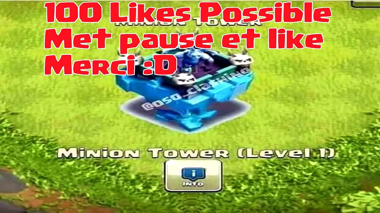 COC ~ Idées pour les prochaines Mises A Jour ! Tour De Serviteur ? Foreuse Elixir Noir 7 !