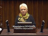 Poseł Magdalena Kochan - Wystąpienie z dnia 09 grudnia 2015 roku.