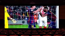 ابداع ميسى ونيمار وسواريز مع برشلونة اهداف ومهارات 2015 MSN - تعليق عصام الشوالي HD