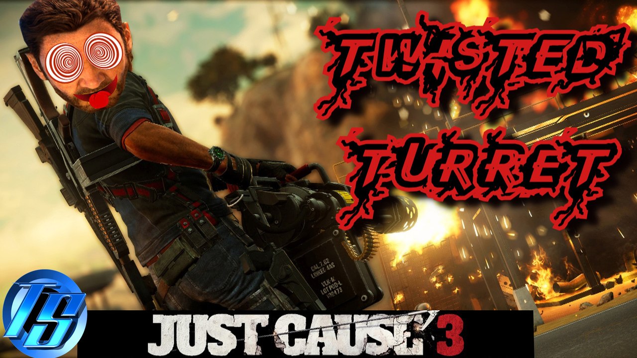 Just Cause 3 Glitch - Twisted Turret!