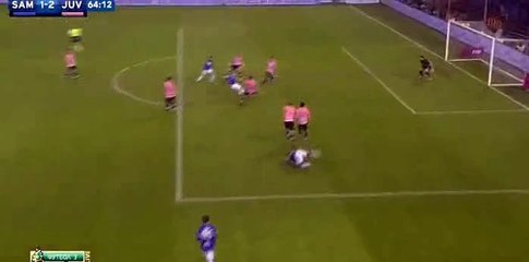 Cassano A. Goal - Sampdoria 1-2 Juventus - 10-01-2016