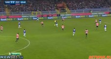 Goal Antonio Cassano - Sampdoria 1-2 Juventus (10.01.2016) Serie A
