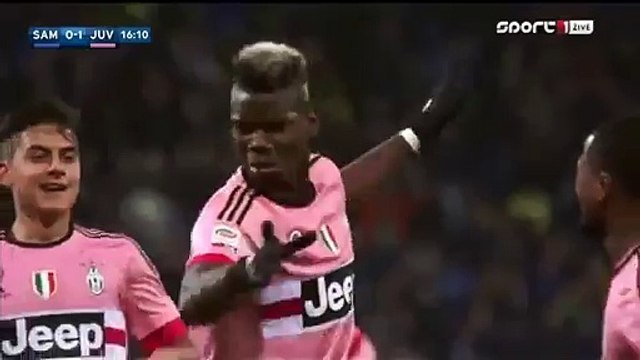 Sampdoria 0-1 Juventus Half Time Goals (Serie A) 10.01.2016 HD