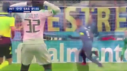 Inter Milan 0-1 Sassuolo \\ All Goals & Highlights