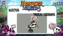 Monster Legends Klectus ESPECIAL (Future Monster) (Tinieblas   Legendary)