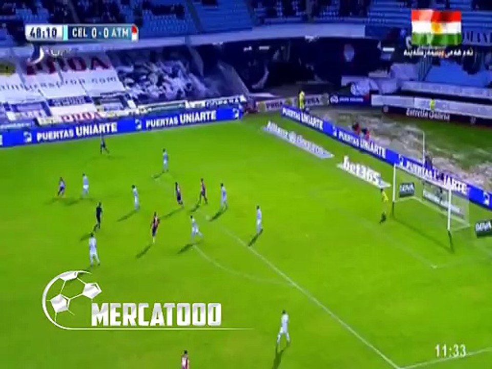اهداف المباراة ( سيلتا فيغو 0 -2 أتلتيكو مدريد ) الدورى الاسبانى