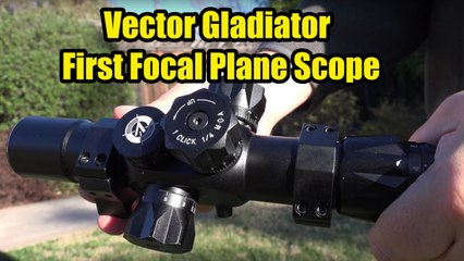 Vector Optics Gladiator First Focal Plane 2-12x32 Scope Review