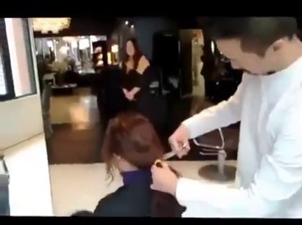 Long hair cut - Long hair buzzed off - Bob cut long hair cutting - haircut short video new