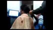 Long hair cut - Long hair buzzed off - Bob cut long hair cutting - haircut short video new