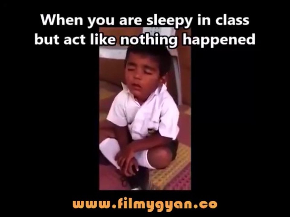 When You Are Sleepy In The Class But Act Like Nothing Happened
