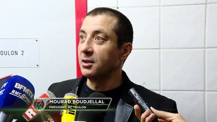 RCT - Boudjellal : "On n'est pas mort"