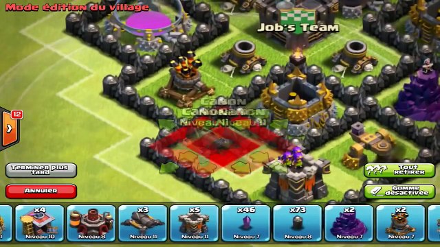Village HDV 7 Farming / Efficace Pour Garder Ses Ressources | Clash Of Clans SpeedBuild