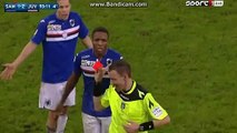 Niklas Moisander RED Card Sampdoria 1-2 Juventus Serie A