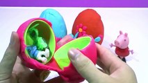 SQUARE PLAY DOH!!!- Peppa pig español kinder surprise eggs cars toys and lego
