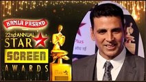 Akshay Kumar at Star Screen Awards 2016 | Bollywood Awards Show 2016