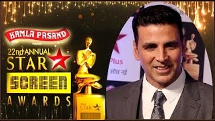 Download Video: Akshay Kumar at Star Screen Awards 2016 | Bollywood Awards Show 2016