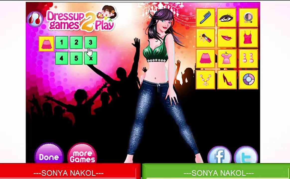 barbie evening bash dressup