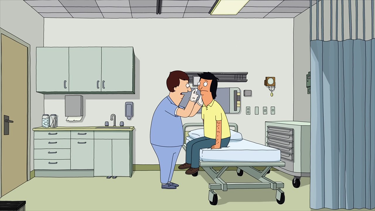 BOB'S BURGERS   Officer Robo-Stache from  Sliding Bobs    ANIMATION on FOX