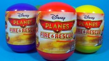 Disney PLANES Fire & Rescue! Unboxing 5 surprise eggs Disney Planes For Kids For