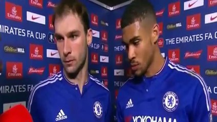 Chelsea 2-0 Scunthorpe - Ruben Loftus-Cheek & Branislav Ivanovic Post Match Interview