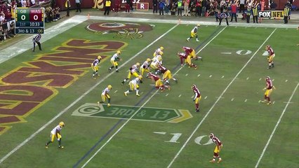Preston Smith sacks Aaron Rodgers for a safety