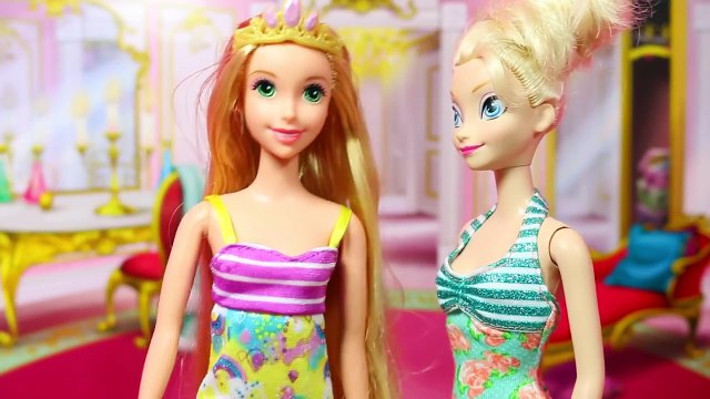 Frozen Elsa RAPUNZEL PREGNANT BOY OR GIRL Flynn Married Tangled Elsas Friend Barbie Parod