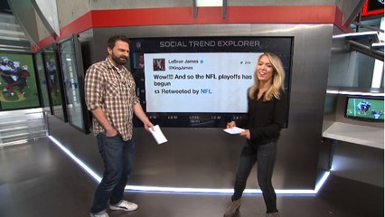 LeBron James tweets about start of playoffs