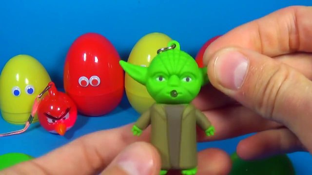 ANGRY BIRDS surprise egg STAR WARS egg The SMURFS egg surprise MINECRAFT surprise egg For Kids BABY