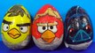 ANGRY BIRDS STAR WARS surprise eggs Unboxing 3 surprise eggs Angry Birds STAR WARS MyMillionTV