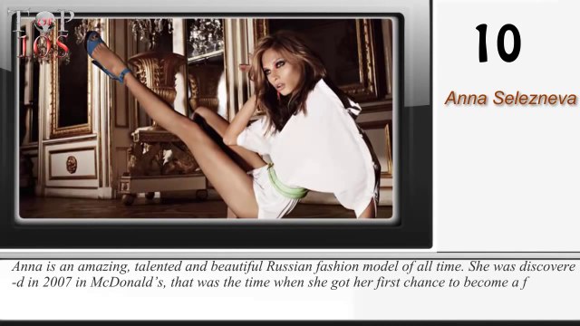 Top 10 Most Beautiful and Hottest Russian Models of All Time