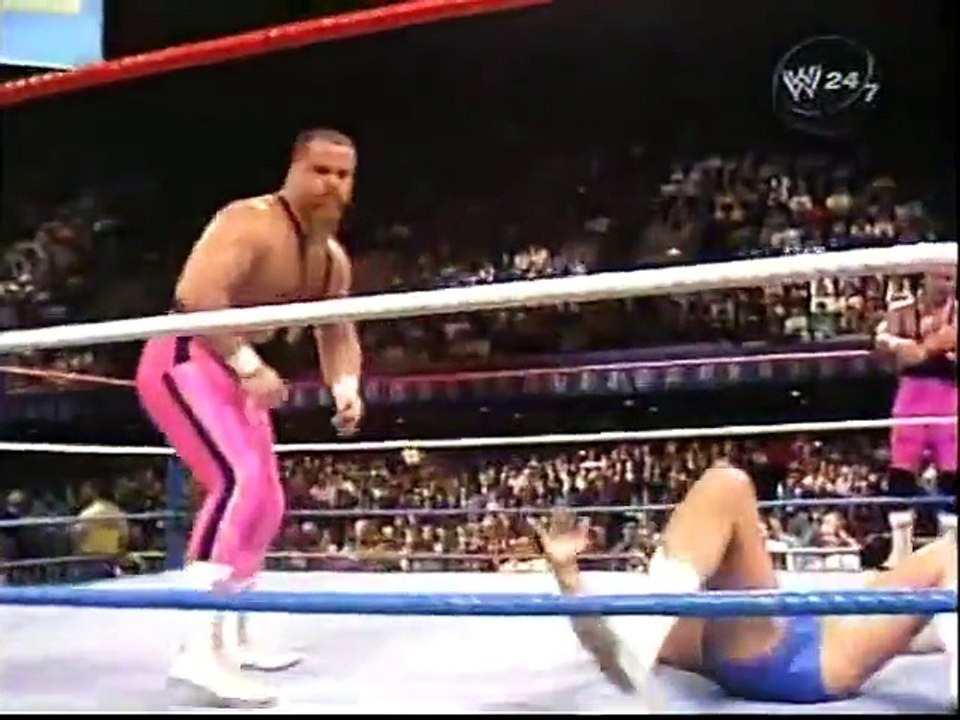 Hart Foundation vs Lanny Poffo & Jerry Allen   SuperStars Nov 28th, 1987