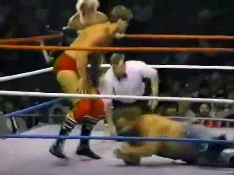 Rougeau Brothers vs Moondogs   Championship Wrestling July 26th, 1986