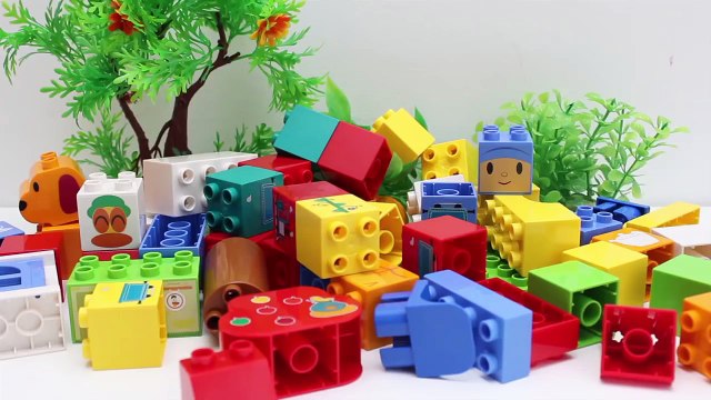 Pocoyo Bloc Labo Mi Ciudad Pocoyó Blocs De Mega Bloks Ma Ville Des Jouets De Construction Покојо