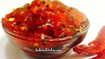 Sweet, Sour, Spicy and Salty Tomato Chutney Recipe Video-How to make Tomato Sweet and Spic