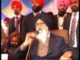 Badal Angry at Reporters