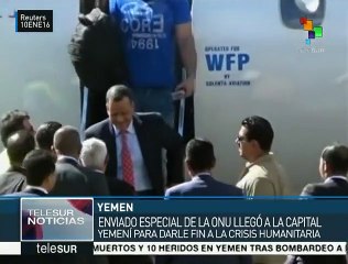 Llega enviado de ONU para Yemen para restablecer diálogos de paz