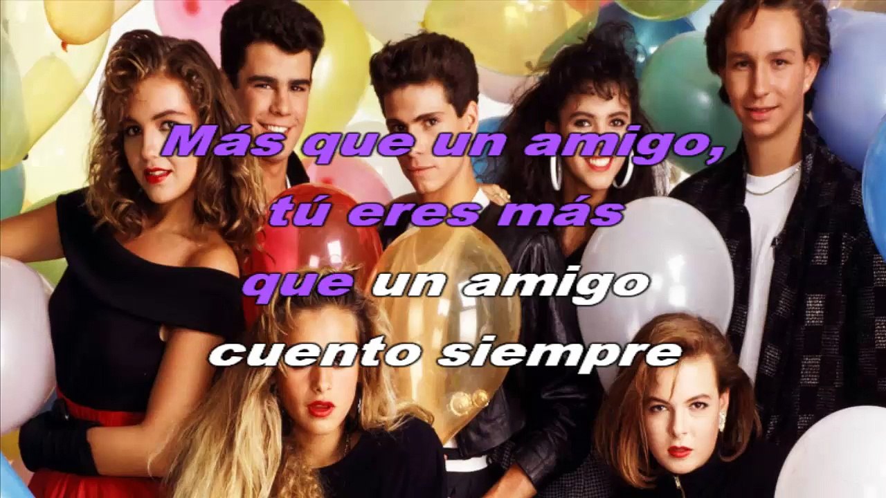 Timbiriche - Mas Que Un Amigo - karaoke letra