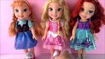 Disney Princess Toddler Dolls Kinder Surprise! Princess Anna Aurora Kinder Eggs! Huevos Sorpresas
