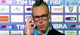 Frosinone 1- 5 Napoli  10.1.16 intervista dopo-gara Marek Hamsik