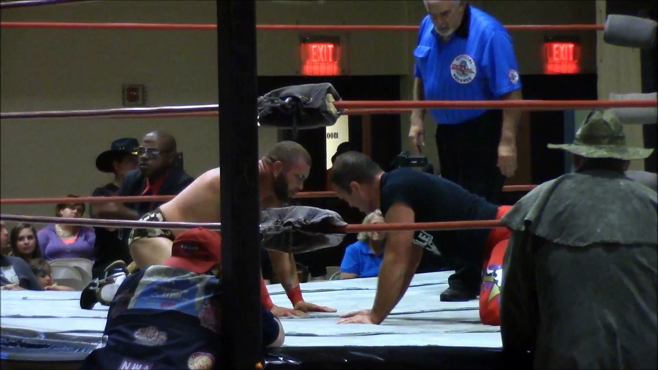 Charlie Haas w/ Black Bart vs. "Redd Dogg" Rodney Mack w/ Big Ramp - NWA Iconic Heroes of Wrestling Excellence - IHWE Heavyweight Championship