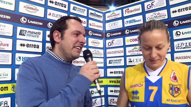 Francesca Zara dopo Lavezzini Parma - Venezia