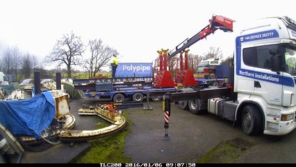 Joy CM15 Arriving at its new Home